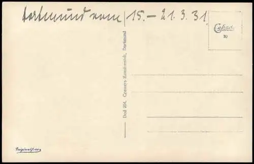 Ansichtskarte Brünninghausen-Dortmund Im Park von Schloß Romberg 1930