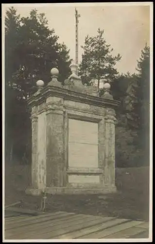 Ansichtskarte .Tirol An der Brennerstrasse Tirol. Denkmal Fotokarte 1916