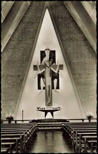 Ansichtskarte Bad Lauterberg im Harz Kath. Pfarrkirche St. Benno - Altar 1963