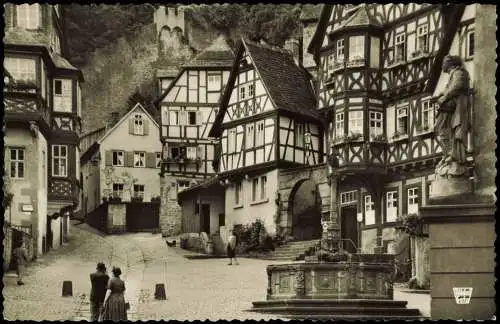 Ansichtskarte Miltenberg (Main) Das Schnatterloch - Fotokarte 1962