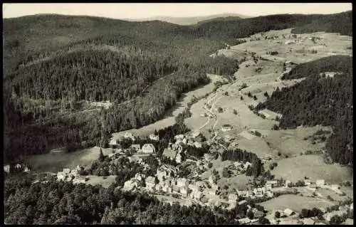 Ansichtskarte Todtmoos Blick auf den Ort Hochschwarzwald 1968