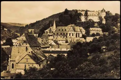 Ansichtskarte Stolberg (Harz) Stadtpartie - Fotokarte 1958