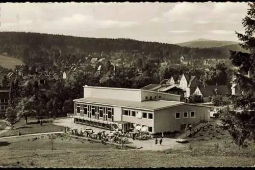 Ansichtskarte Braunlage Partie am Kurhaus 1962