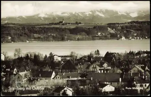 Ansichtskarte Starnberg Panorama-Ansicht Starnberg mit Ostufer 1961