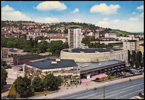 Ansichtskarte Stuttgart Konzerthaus Liederhalle 1972