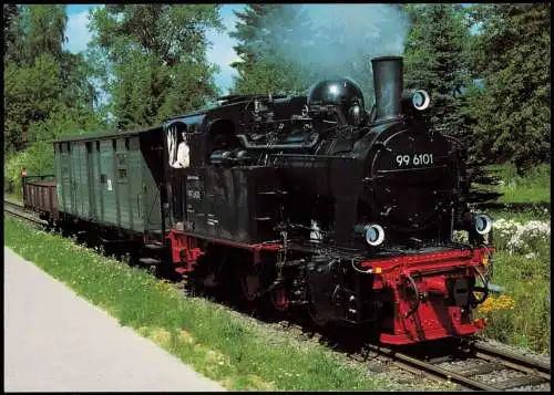 Dampflokomotive 99 6101 zwischen Ilfeld und Nordhausen Harz 2006