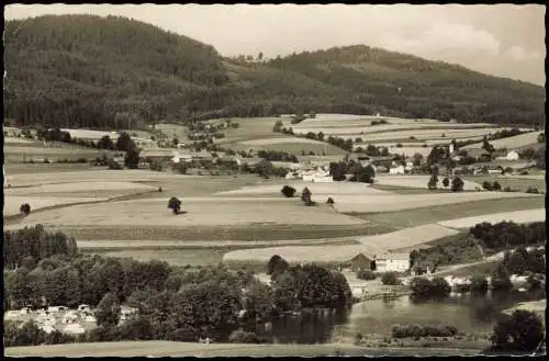 .Bayern Bayerischer Wald Campingplatz Pirka am Höllensteinsee 1960