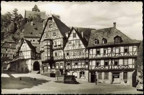 Miltenberg (Main) Historischer Marktplatz aus dem 15. Jahrhundert 1963