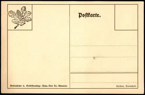 Mann mit Pfeife am Schreibtisch Odenwälder Schlag Weschnitz 1922