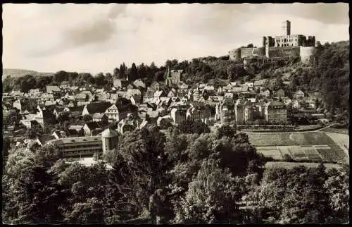 Königstein (Taunus) Panorama-Ansicht, Ortsansicht, Ort im Taunus 1960