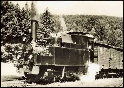 Dampflokomotive Museums-Eisenbahn Bruchhausen-Vilsen-Heiligenberg-Asendorf 1980