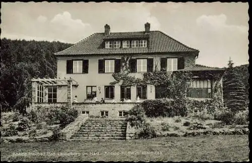 Ansichtskarte Bad Lauterberg im Harz Harz Kneipp-Kurheim Wald-Eck 1955