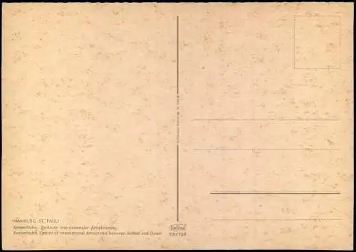 Ansichtskarte St. Pauli-Hamburg Reeperbahn 1965