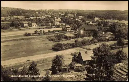 Friedrichsbrunn Panorama-Ansicht, Teilansicht zur DDR-Zeit 1960/1959