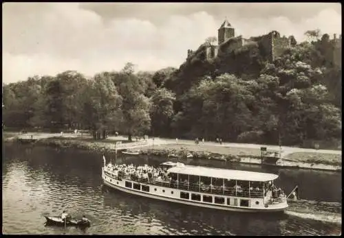 Giebichenstein-Halle (Saale) Burg Giebichenstein zur DDR-Zeit 1966/1965