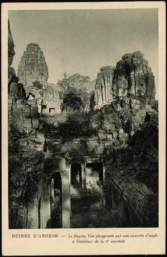 Siem Reap Angkor Wat Khmer អង្គរវត្ Le Bayon 1928