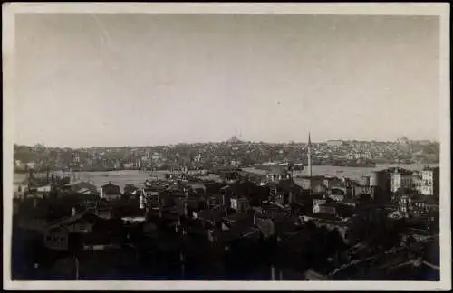 Postcard Istanbul Konstantinopel | Constantinople Totalansicht 1929