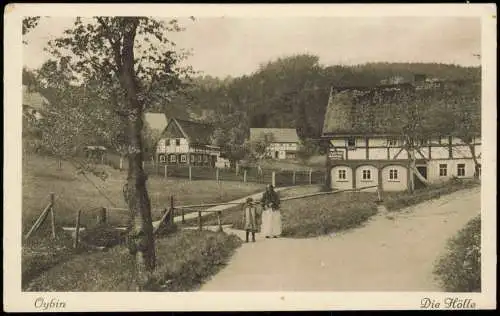 Ansichtskarte Oybin Oybin Umland-Ansicht Die Hölle 1910