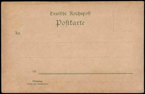 Ansichtskarte Wernigerode Hasseröder Thal. Hotel Lindenberg. 1906