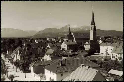 Ansichtskarte Freilassing (bis 1923 Salzburghofen) Panorama-Ansicht 1950