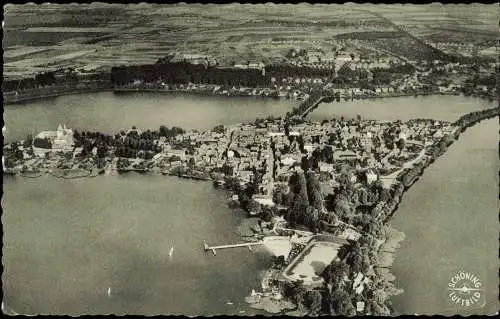 Ansichtskarte Ratzeburg Luftbild Luftaufnahme der Inselstadt 1959