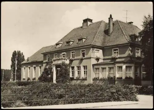 Berggießhübel-Bad Gottleuba-Berggießhübel Partie am Klubhaus 1964