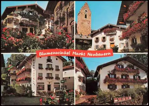 Ansichtskarte Neubeuern (Lk Rosenheim) Mehrbildkarte mit 4 Ortsansichten 1980