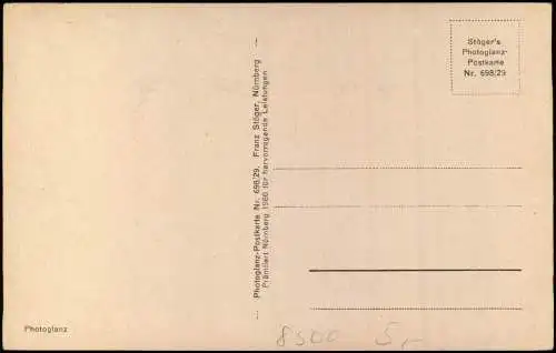 Ansichtskarte Nürnberg Am Vestnertor, aus guter alter Zeit 1931