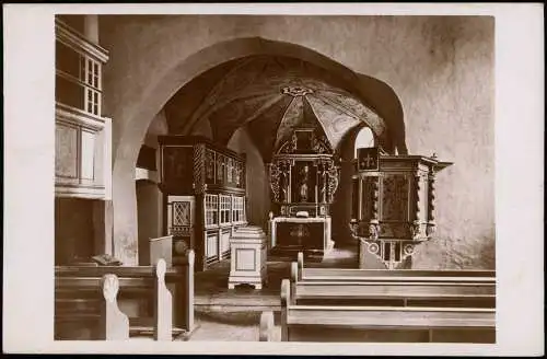 Ansichtskarte  Religion Kirche Kanzel Altar Foto Schäfer Dresden 1939