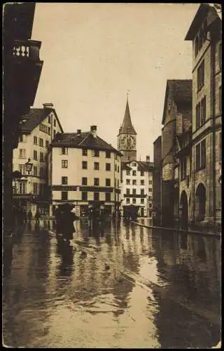 Ansichtskarte Zürich Fraumünsterstraße 1911