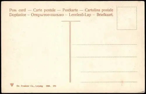 Ansichtskarte Leipzig Palmengarten, Haupteingang 1906