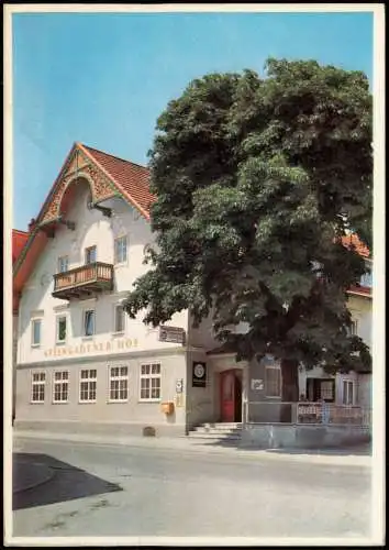 Peiting-Herzogsägmühle Gasthaus STEINGADENER HOF Bes. Max Schäffler 1960