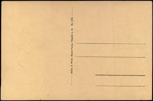 Ansichtskarte Sassnitz Rügen Partie am Fährschiffhafen 1928