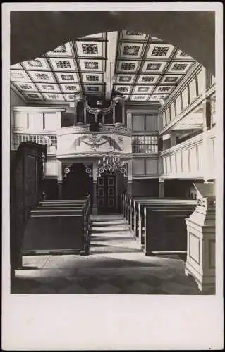 Ansichtskarte  Religion Kirche Orgel Emporen und Deckengestaltung 1930