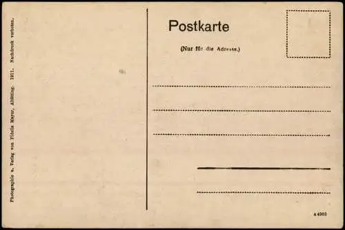 Ansichtskarte Altötting Gnadenkapelle Innen 1911 Passepartout