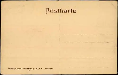 Wiesbaden Gemälde von Professor Erler München im Muschelsaale neues Kurhaus 1922