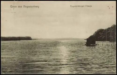 Sonderburg Sønderborg Augustenburg Augustenborg Föhrde Seesteg 1907