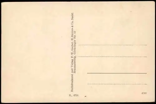 Ansichtskarte Grasleben LK Helmstedt Genesungsheim 1928