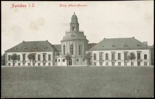 Ansichtskarte Zwickau König Albert-Museum 1912