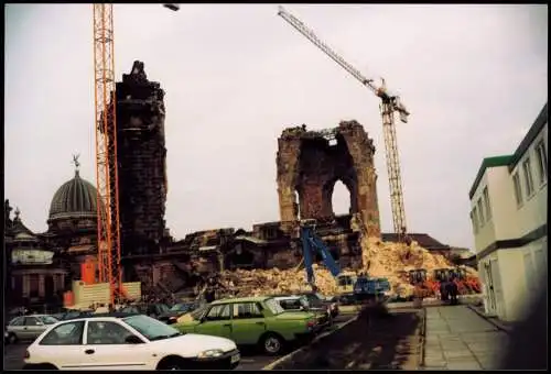 5 Privatfotos vom Wiederaufbau der Frauenkirche Dresden