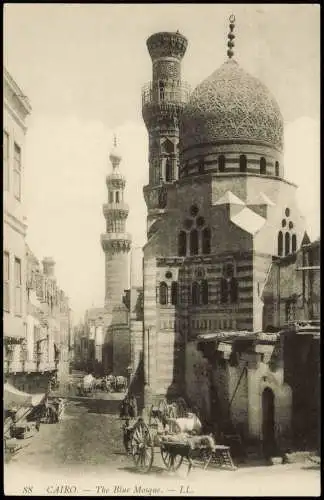 Postcard Kairo القاهرة Moschee Mosquee CAIRO The Blue Mosque 1910