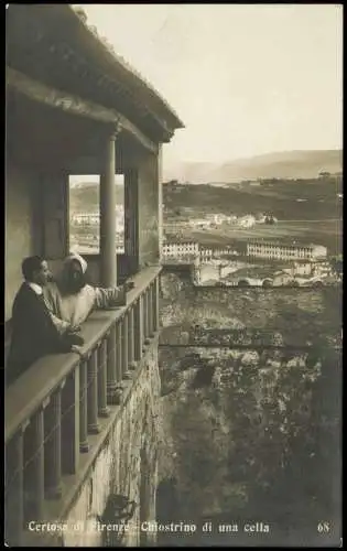 Florenz Firenze Certosa di Firenze Chiostrino di una cella (Kloster) 1910