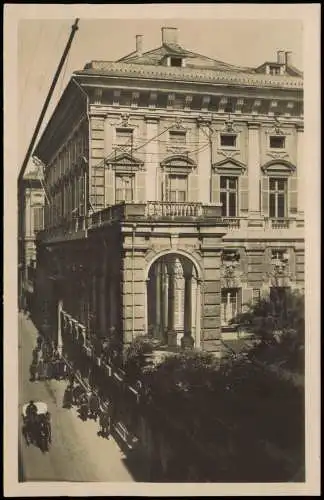 Genua Genova (Zena) Il Municipio, Straßen-Ansicht, Gebäude-Ansicht 1920