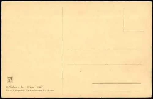 Florenz Firenze Cascine Viale della Regina (belebte Strasse) 1910