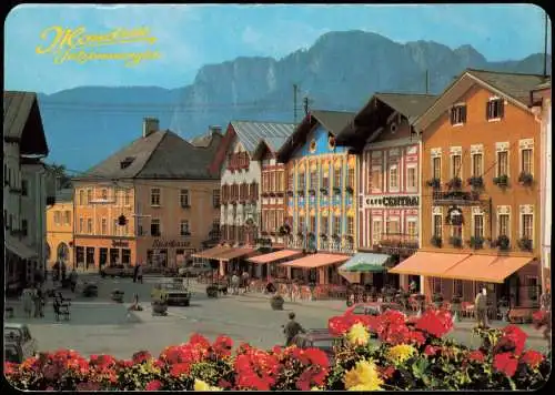 Ansichtskarte Mondsee Ortsansicht Ortsmitte 1981