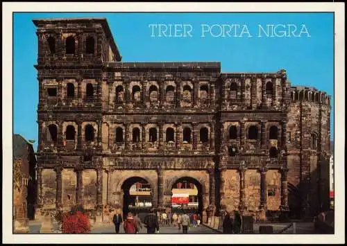 Ansichtskarte Trier Porta Nigra, Römisches Stadttor 1980