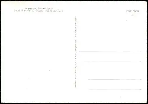 Ansichtskarte Tegernsee (Stadt) Mehrbildkarte mit s/w Ortsansichten 1960