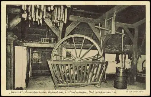 Bad Zwischenahn Karnrad Ammerländisches Bauernhaus, Freilandmuseum 1955