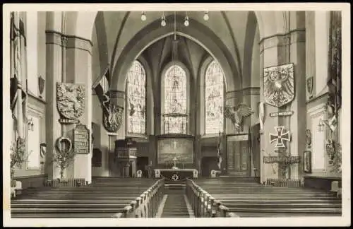 Ansichtskarte Wilhelmshaven Marine-Gedächtnis-Kirche - Innen 1939