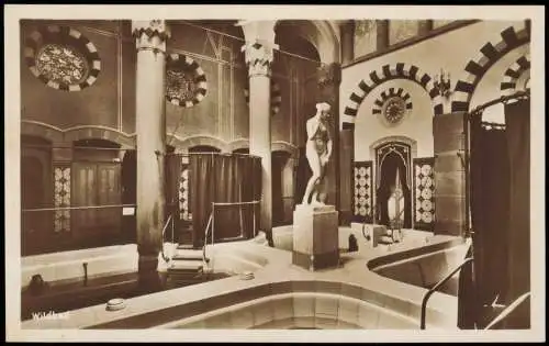 Ansichtskarte Bad Wildbad Kurhaus - Badebereich Venus 1932